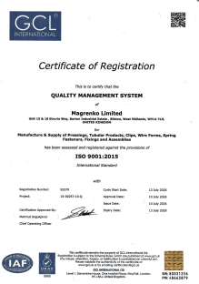 ISO Certificate Download