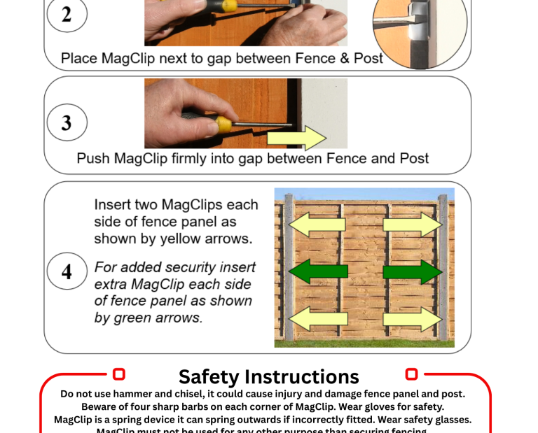FENCE CLIP (MAGCLIP) 3