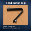5 X 7.5MM DOUBLE SOLID BUTTON SPRING CLIP 1