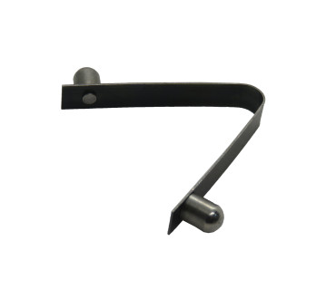 6 X 8MM DOUBLE SOLID BUTTON SPRING CLIP 1