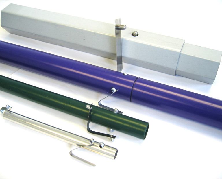 8 X 10MM DOUBLE SOLID BUTTON SPRING CLIP 2