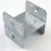 'SADDLE CLIP' - GRAVEL BOARD / FENCE BRACKETS - PACK OF 2