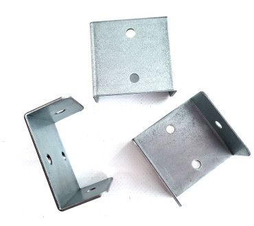 ‘U’ SHAPED METAL BRACKET FOR FENCE PANELS - PACK 5 1