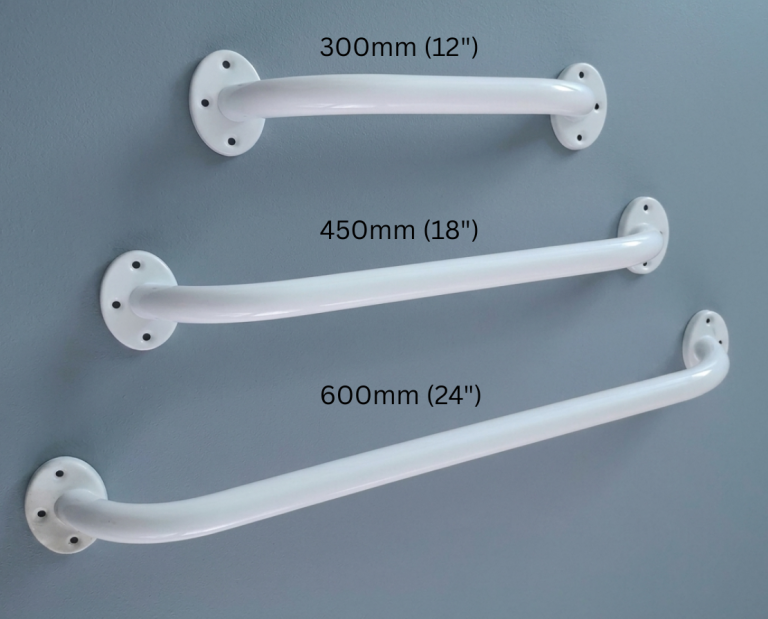 GRAB HANDLE IN WHITE – 450mm (18