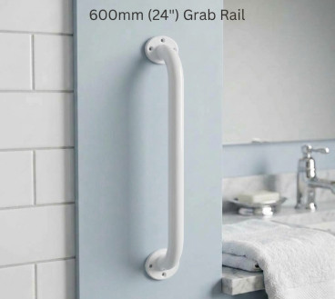 GRAB HANDLE IN WHITE – 600mm (24